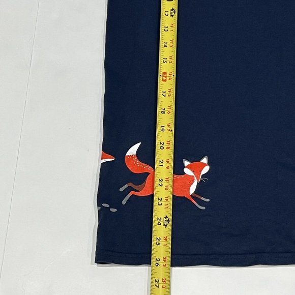 Gildan Tag Fox Running Graphic Shirt Chase Your Adventures Navy Shirt Size Small - Picture 15 of 15